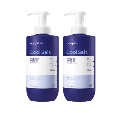 2 x Dr.G Doopi Lab Cool Salt Scaling Shampoo 500g from Korea