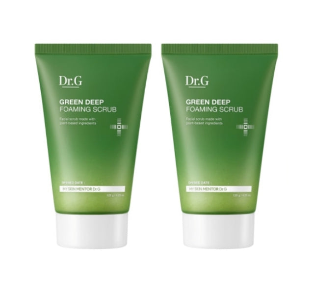2 x Dr.G Green Deep Foaming Scrub 120g from Korea by Dr.G