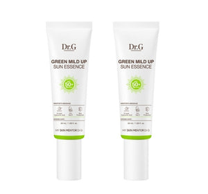 2 x Dr.G Green Mild Up Sun Essence SPF50+ PA++++ 50ml from Korea
