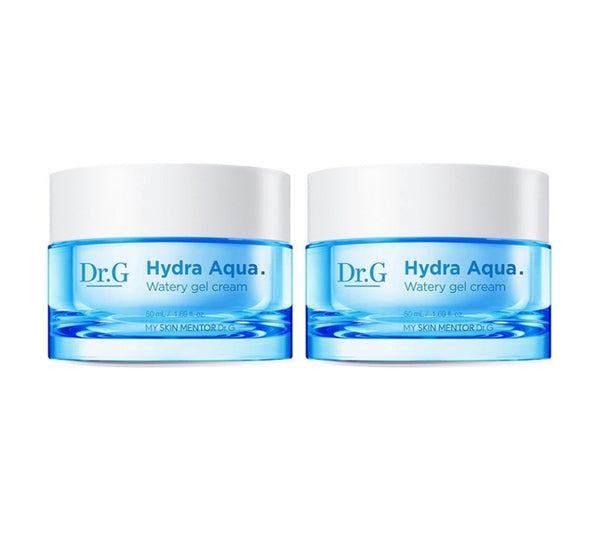 2 x Dr.G Hydra Aqua Watery Gel Cream 50ml from Korea