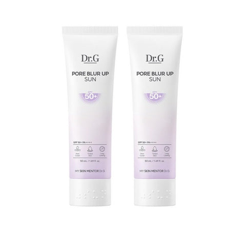2 X Dr.G Pore Blur Up Sun 50ml SPF50+ PA++++ from Korea by Dr.G