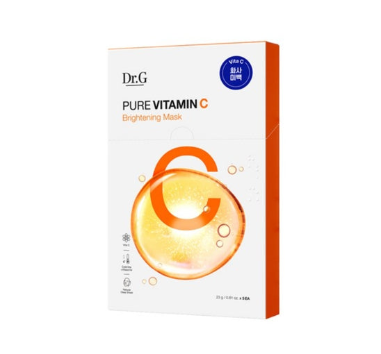 Dr.G Pure Vitamin Mask Pack (12 Stück, Vitamin A/ B5/ C) aus Korea