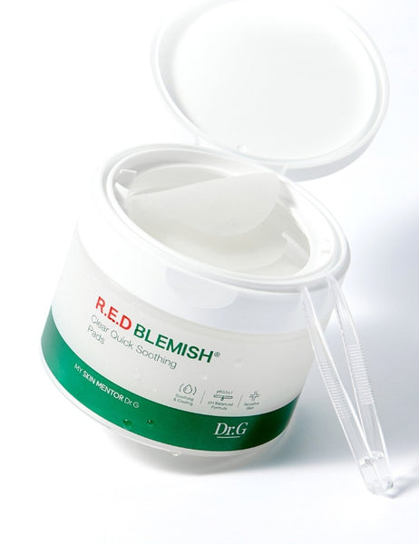 Dr.G R.E.D Blemish Clear Quick Soothing Pads, 70 Pads from Korea