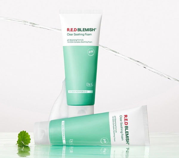 Dr.G R.E.D Blemish Clear Soothing Foam 200ml from Korea by Dr.G