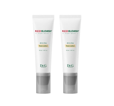 2 X [MEN] Dr.G R.E.D Blemish For Men All In One Tone Lotion 50ml from Korea by Dr.G