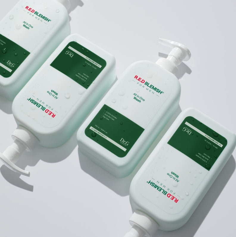 [Men] Dr.G R.E.D Blemish For Men All In One Wash 500ml from Korea