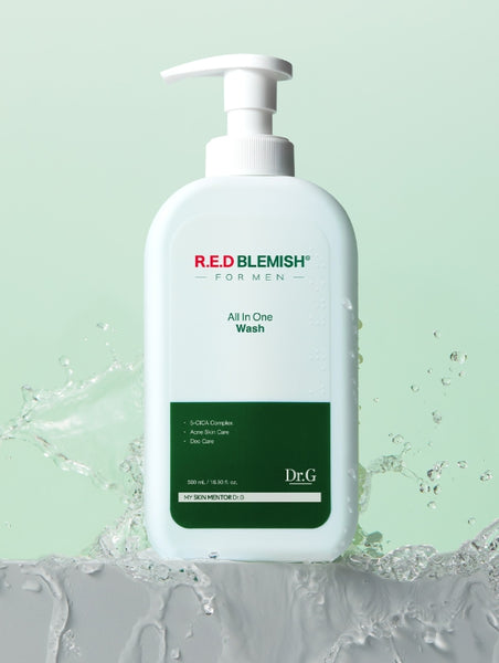 [Men] Dr.G R.E.D Blemish For Men All In One Wash 500ml from Korea