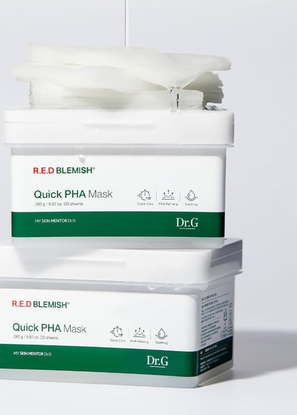 Dr.G R.E.D Blemish Quick PHA Mask 30 Sheets from Korea by Dr.G