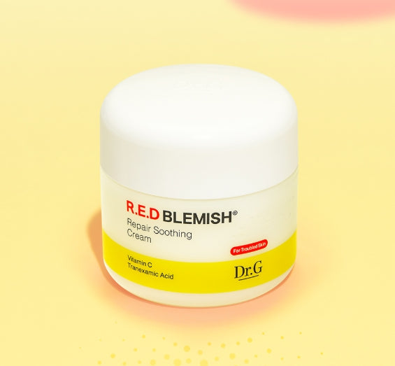 Dr.G R.E.D Blemish Repair Soothing Cream 50ml from Korea by Dr.G