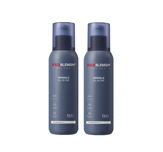 2 X [Men] Dr.G R.E.D Blemish for Men Wrinkle All In One 150ml from Korea by Dr.G