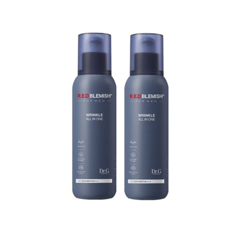 2 X [Men] Dr.G R.E.D Blemish for Men Wrinkle All In One 150ml from Korea by Dr.G