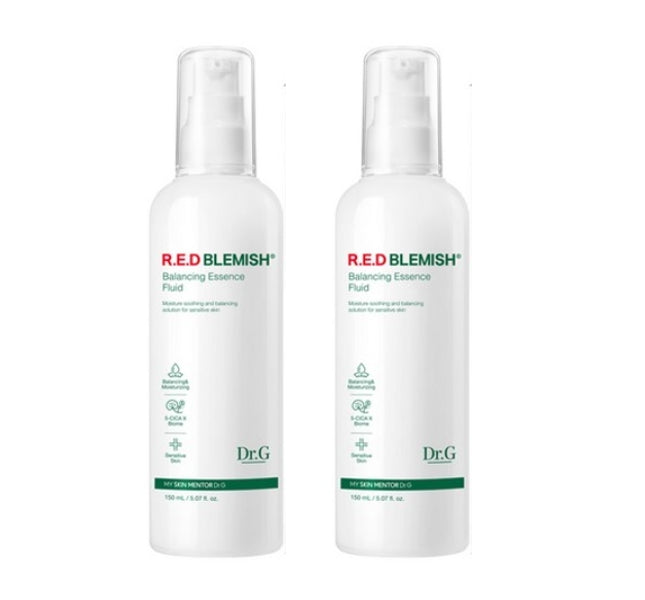 2 x Dr.G R.E.D Blemish Balancing Essence Fluid 150ml from Korea by Dr.G