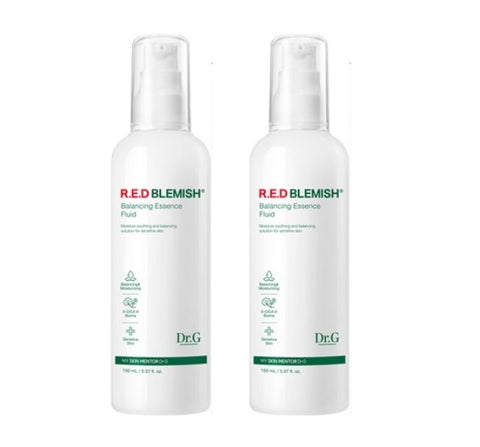 2 x Dr.G Red Blemish Balancing Essence Fluid 150ml from Korea