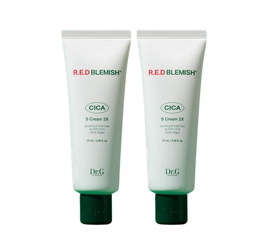 2 x Dr.G R.E.D Blemish Cica S Cream 2X 70ml from Korea by Dr.G
