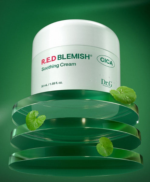 2 x Dr.G Red Blemish Cica Soothing Cream 50ml from Korea