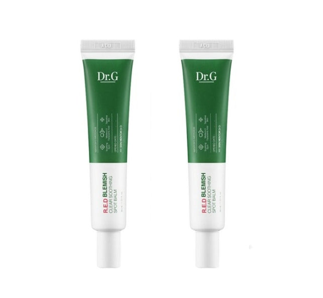 2 x Dr.G Red Blemish Clear Soothing Spot Balm 30ml from Korea