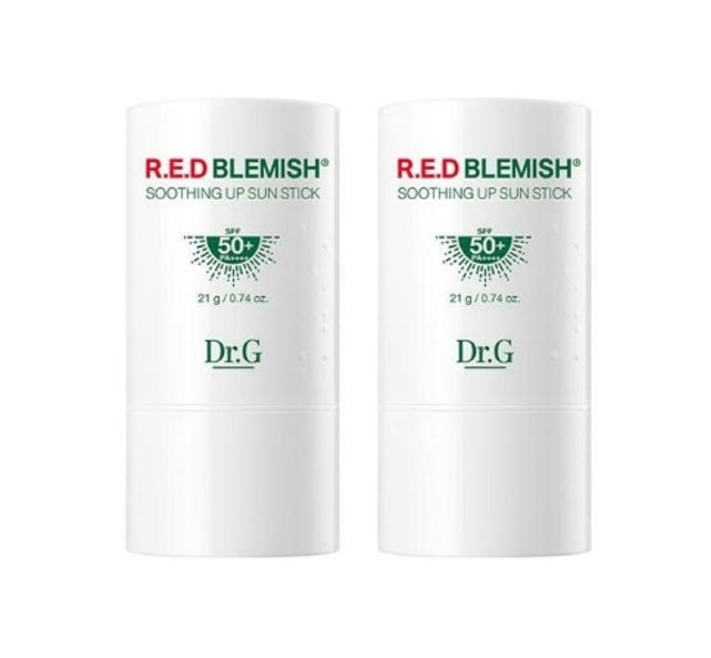 2 x Dr.G R.E.D Blemish Soothing Up Sun Stick 21g SPF50+ PA++++ from Korea by Dr.G