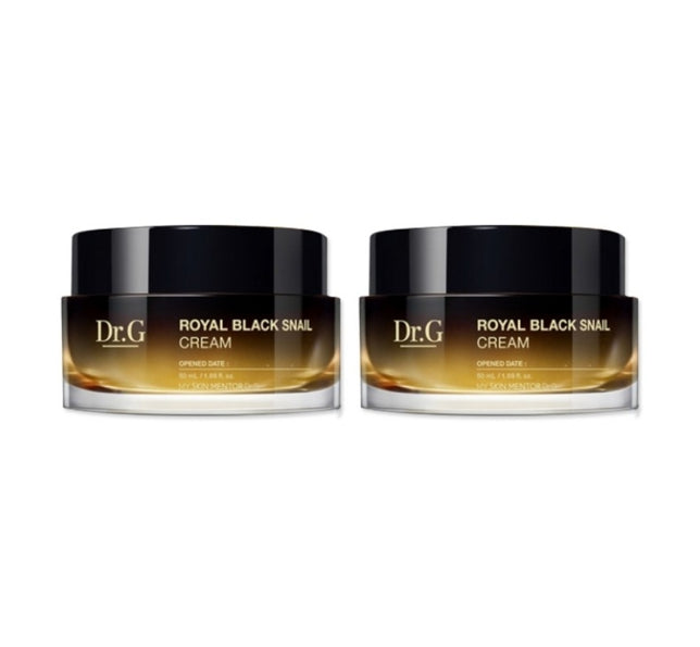 2 x Dr.G Royal Black Snail Cream 50ml from Korea by Dr.G