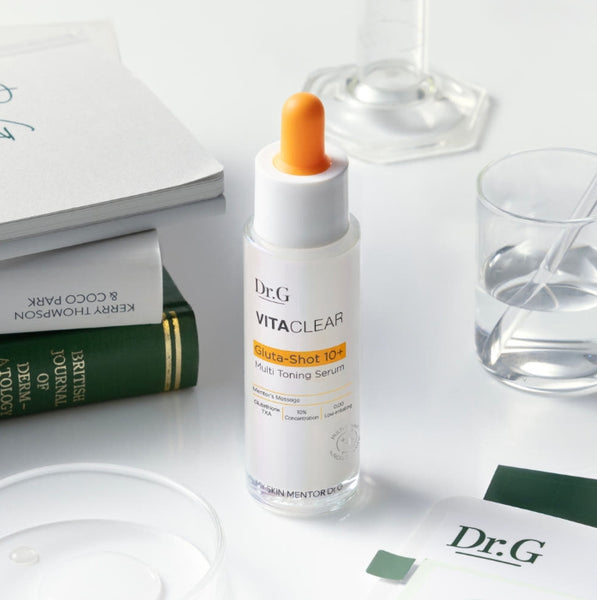 2 x Dr.G VITACLEAR Gluta-Shot 10+ Multi Toning Serum 30ml from Korea