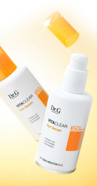 2 X Dr.G VITACLEAR Sun Serum 50ml SPF50+ PA++++ from Korea by Dr.G