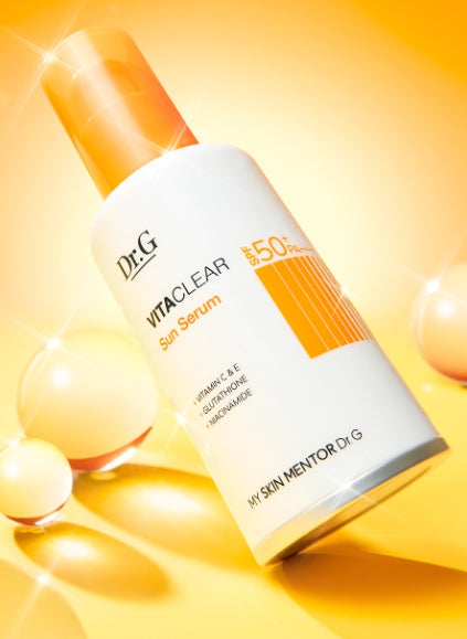 2 X Dr.G VITACLEAR Sun Serum 50ml SPF50+ PA++++ from Korea by Dr.G
