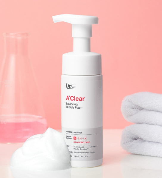 2 x Dr.G A-Clear Balancing Bubble Foam 150ml from Korea by Dr.G