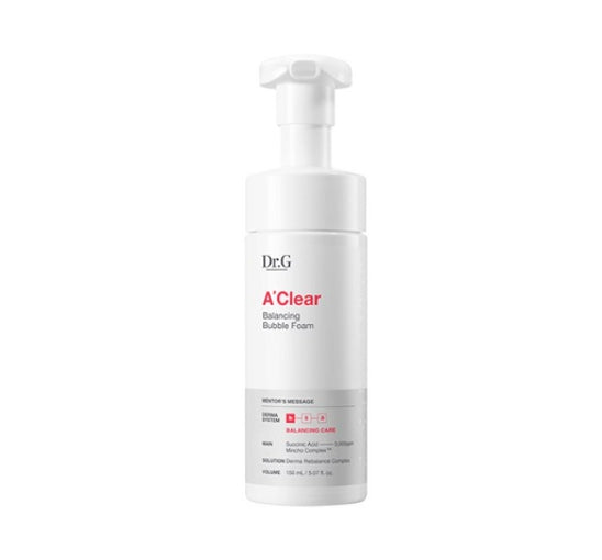 Dr.G A-Clear Balancing Bubble Foam 150ml from Korea by Dr.G
