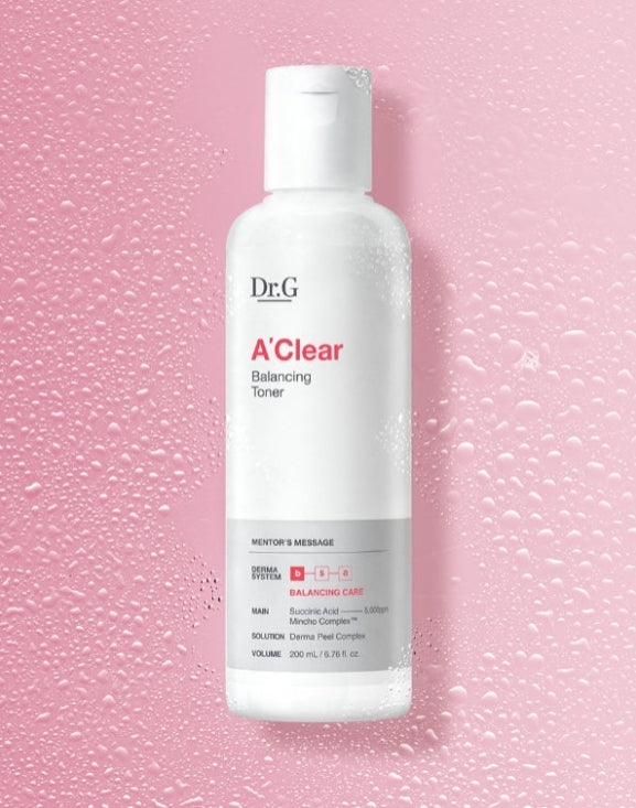 Dr.G A-Clear Balancing Toner 200ml from Korea by Dr.G