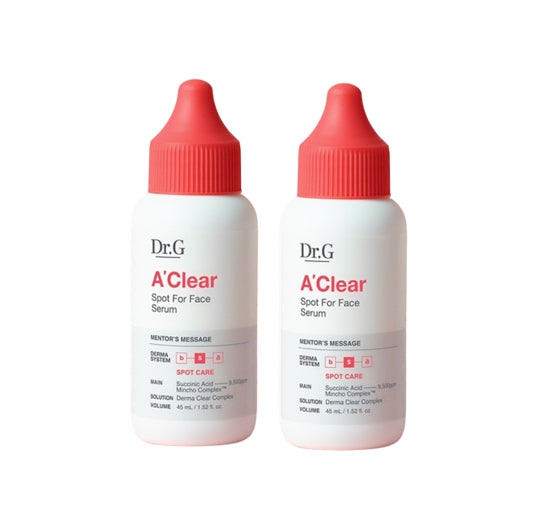 2 x Dr.G A-Clear Spot for Face Serum 45ml from Korea by Dr.G