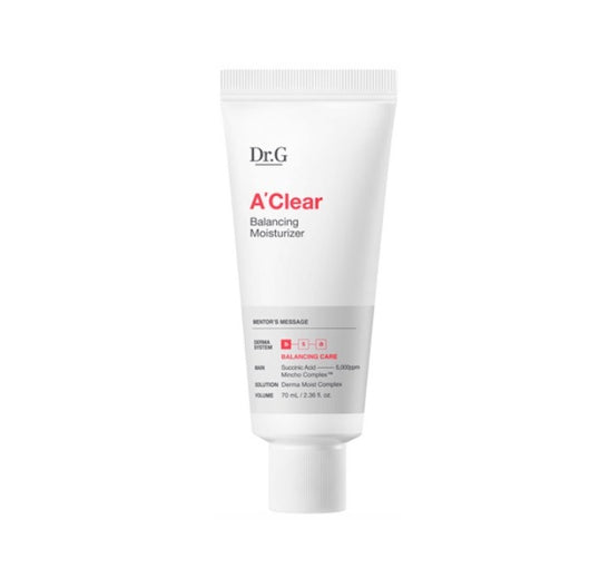 Dr.G A-Clear Balancing Moisturizer 70ml from Korea by Dr.G