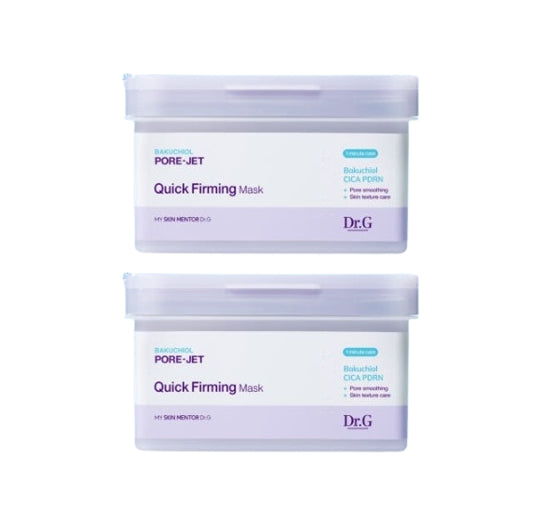 2 X Dr.G Bakuchiol Pore-Jet Quick Firming Mask 30 Sheets from Korea by Dr.G