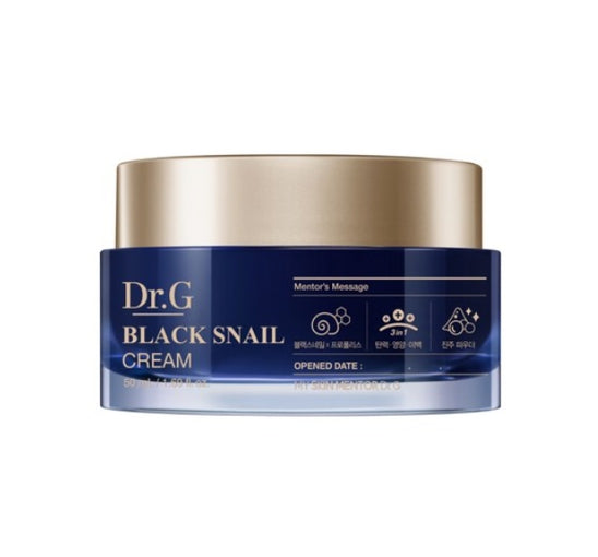 Dr.G Black Snail Cream 50ml from Korea by Dr.G