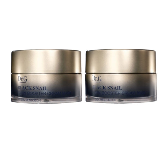 2 x Dr.G Black Snail PDRN Booster Cream Mask 50ml from Korea by Dr.G