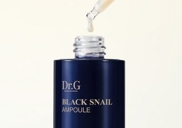 Dr.G Black Snail Prestige Toner, Emulsion, Cream and Ampoule Set (4 Items) from Korea by Dr.G