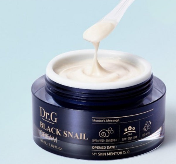 Dr.G Black Snail Prestige Toner, Emulsion, Cream and Ampoule Set (4 Items) from Korea by Dr.G