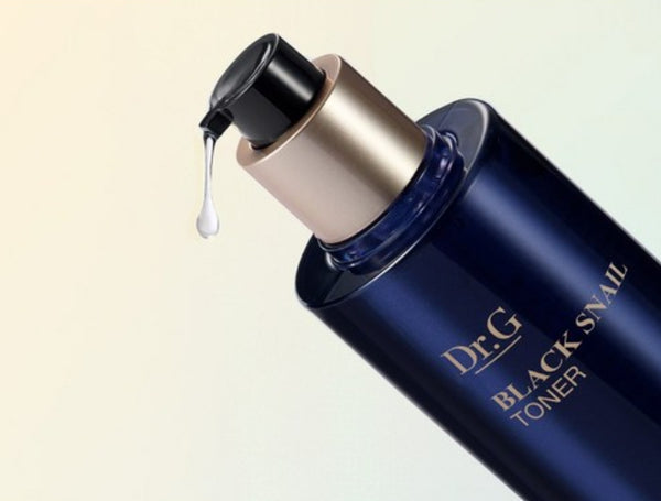 Dr.G Black Snail Prestige Toner, Emulsion, Cream and Ampoule Set (4 Items) from Korea by Dr.G