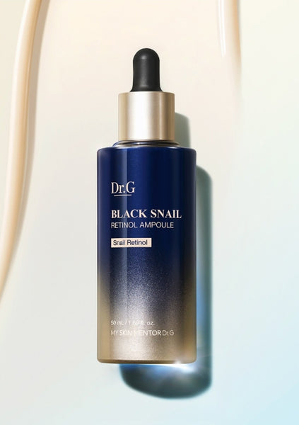 2 x Dr.G Black Snail RETINOL Ampoule 50ml from Korea by Dr.G