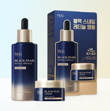 Dr.G Black Snail Retinol Ampoule Set (2 Items) from Korea by Dr.G