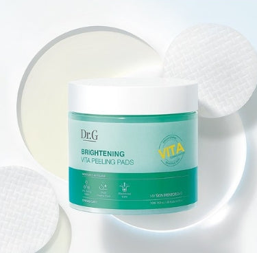 2 x Dr.G Brightening Vita Peeling Pad 70 Pads 160g from Korea by Dr.G