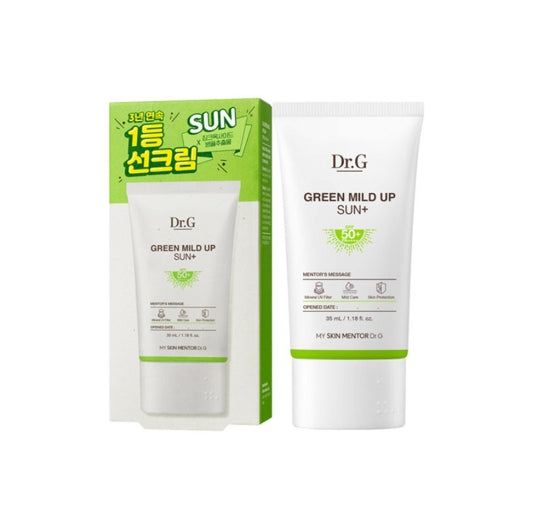 Dr.G Green Mild Up Sun Plus 35ml SPF50+ PA++++ from Korea by Dr.G