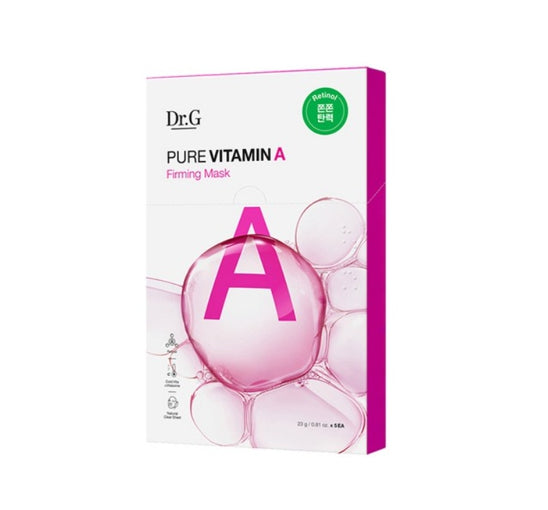 5 x Dr.G Pure Vitamin A Firming Mask 23g from Korea