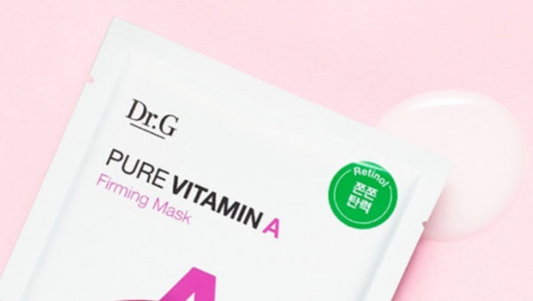 Dr.G Pure Vitamin Mask Pack (12 Sheets, Vitamin A/ B5/ C) from Korea