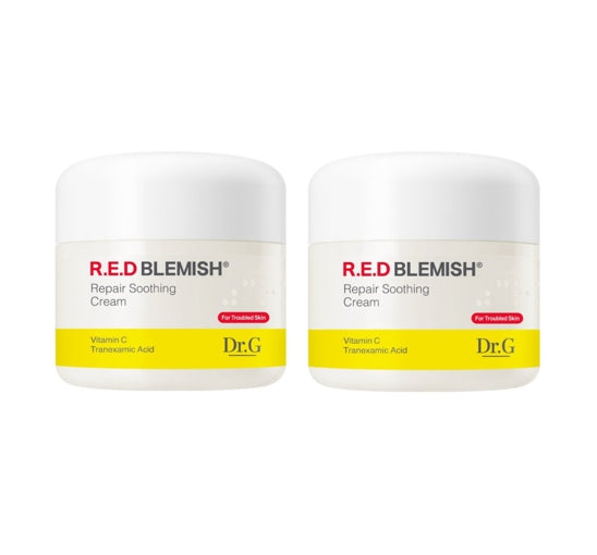 2 X Dr.G R.E.D Blemish Repair Soothing Cream 50ml from Korea by Dr.G