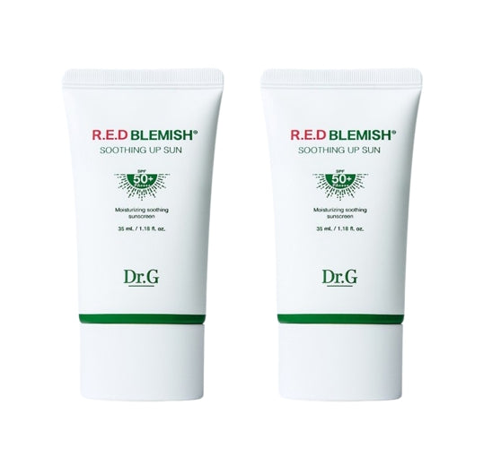 2 x Dr.G Red Blemish Soothing Up Sun 50 ml, LSF 50+ PA++++ aus Korea