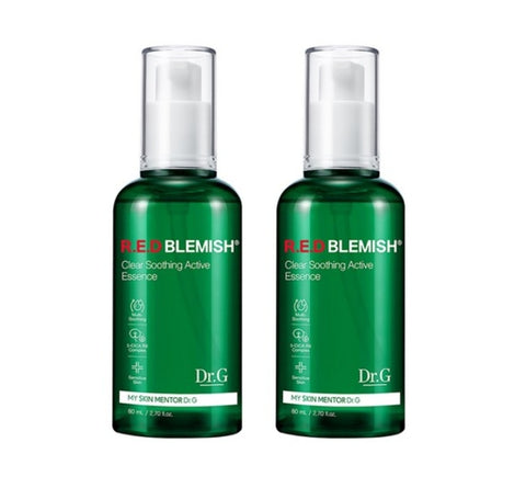 2 x Dr.G Red Blemish Clear Soothing Active Essence 80ml from Korea by Dr.G