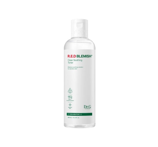 Dr.G Red Blemish Clear Soothing Toner 300ml from Korea by Dr.G