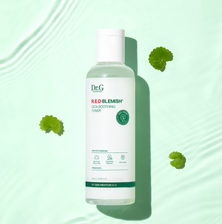 2 x Dr.G Red Blemish Clear Soothing Toner 300ml from Korea by Dr.G