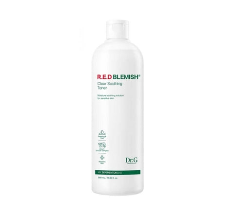 Dr.G Red Blemish Clear Soothing Toner 500ml from Korea by Dr.G