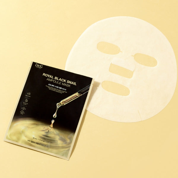 10 x Dr.G Royal Black Snail Ampoule Mask 30ml from Korea by Dr.G