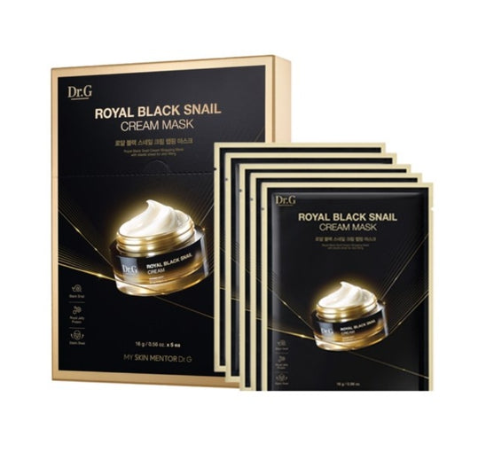 10 x Dr.G Royal Black Snail Cream Mask 16g from Korea by Dr.G